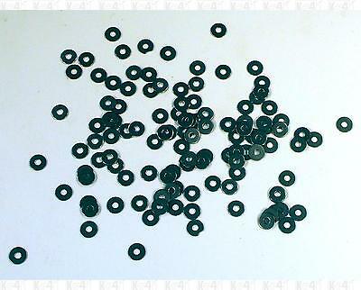 Miniature Hardware 100 Pack Small #0 Stainless Steel Flat Washers -0-80 Size-