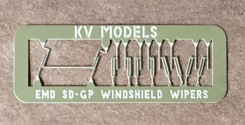 Double Arm Windshield Wiper Diesel Detail Set #4 Ho Scale Kv Models Kv-1011h